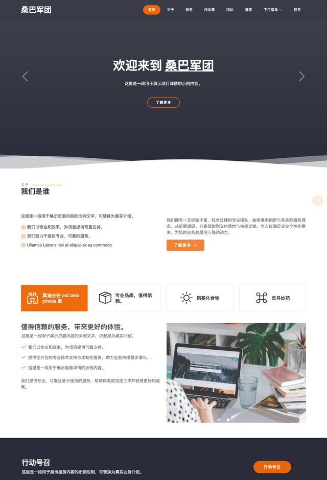 Selecao网站模板