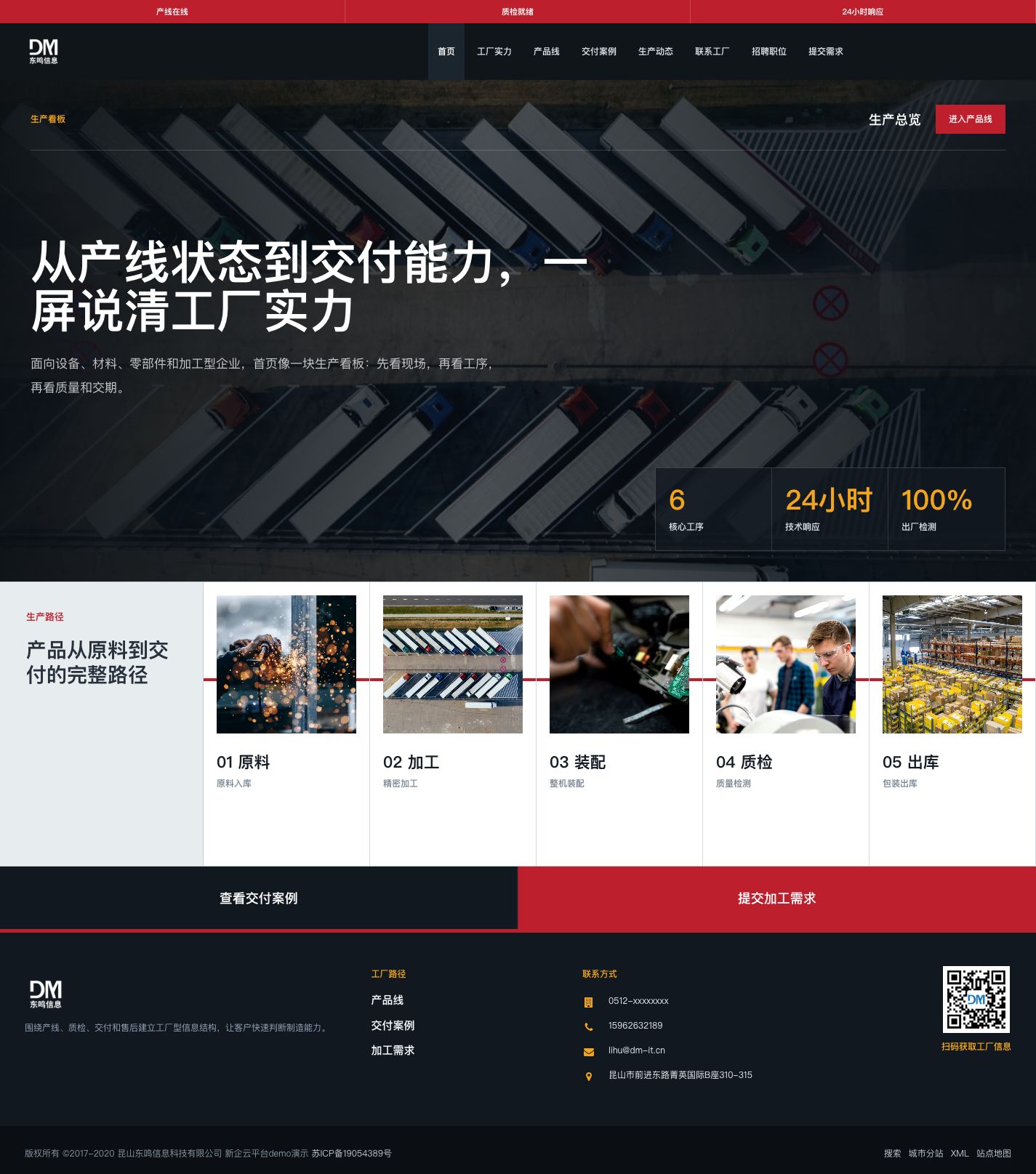 工业制造母版